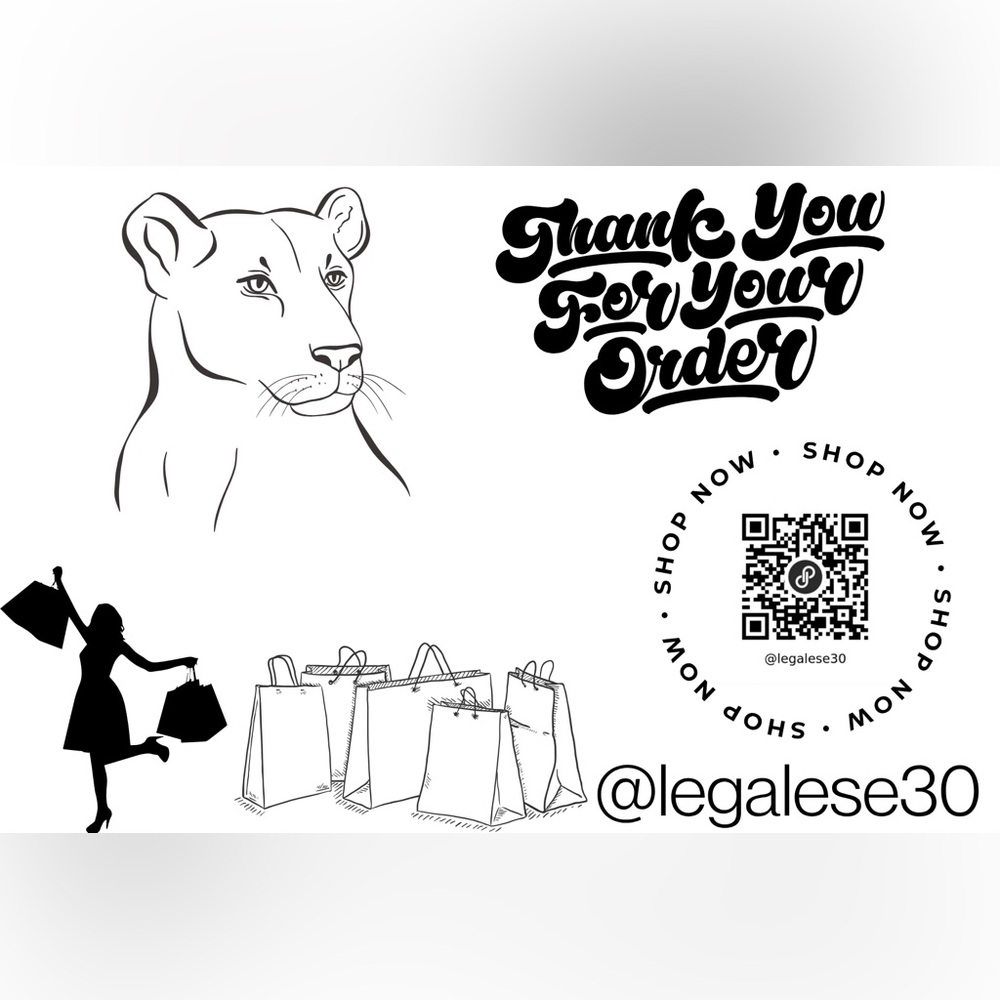 Custom 4x6 Thank You Cards/Stickers, Set of 50 - Picture 6 of 7